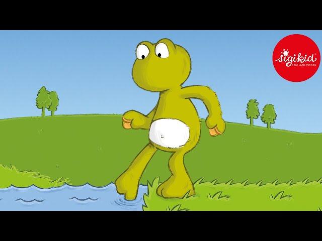 Der kleine Frosch, der sich nicht ins Wasser traute - eine Hörgeschichte für Kinder ab 2 Jahren