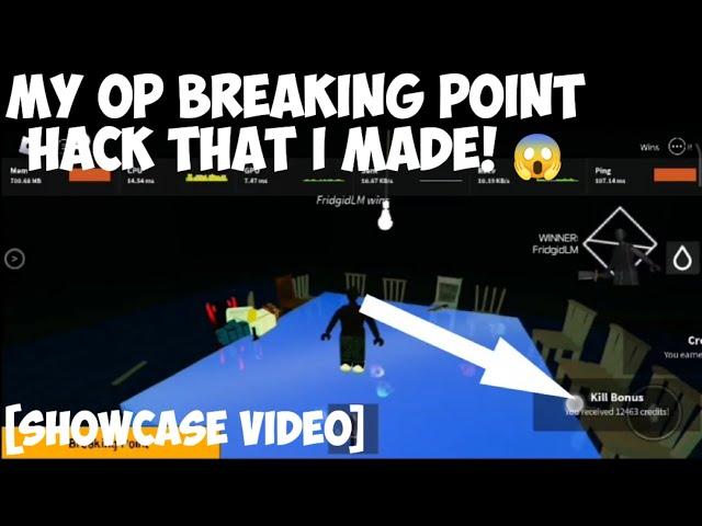 Roblox Breaking Point Script | OP Breaking Point Script That I Made!  | AIMBOT/KILL ALL/CREDIT HACK