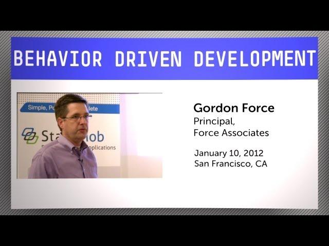 Behavior Driven Development