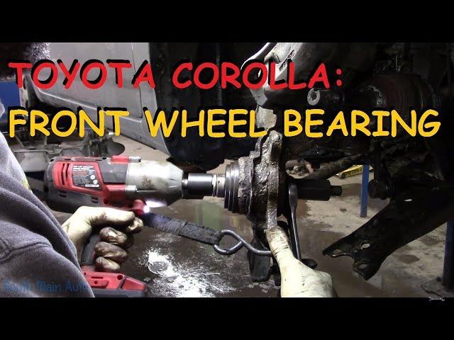 Toyota Corolla: Front Wheel Bearing Replacement