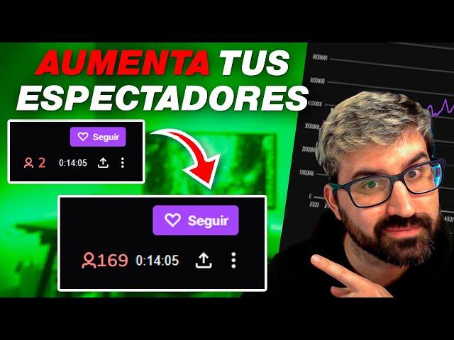 ¡HAZTE VIRAL! Como SUBIR TU MEDIA DE ESPECTADORES en TWITCH 2022