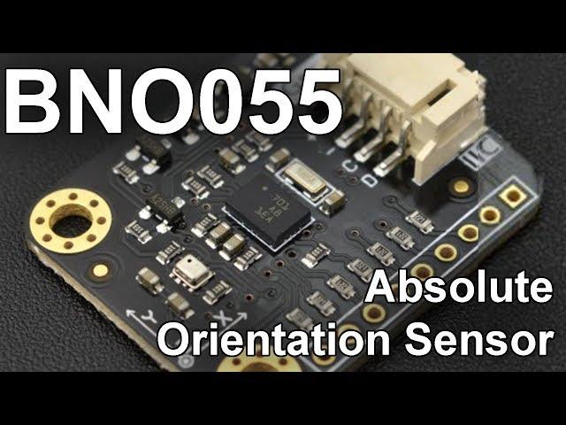 Sensor of absolute orientation BNO055 + BMP280. The best sensor! 10DOF AHRS