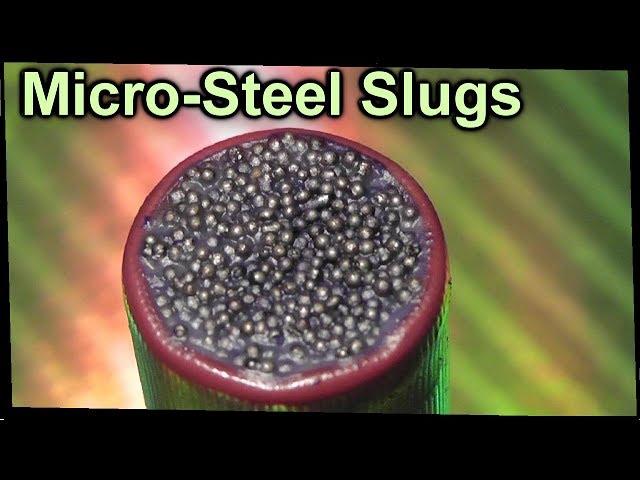 Micro-Steel Wax Slugs  - Explode on Impact