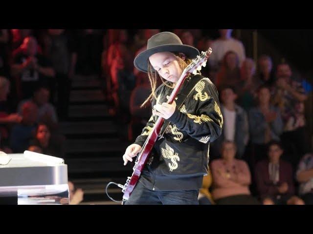 9 Years Old Guitarist Taj Farrant WOWS the judges | Australia Got Talent 2019