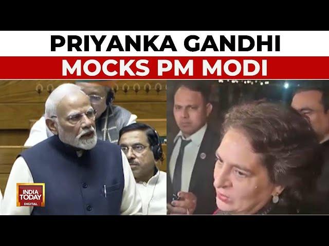 PM's Samvidhan Speech 'Boring', 'Nothing New': Priyanka Gandhi Mocks PM Modi After His Parl Speech