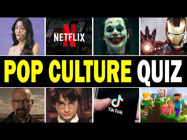 Can You Ace Our POP Culture Quiz?