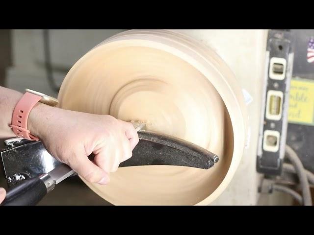 **Two Timed Banded Black Maple Bowl**  (NEW YEAR GIVEAWAY) @TanyaBecherWoodturning