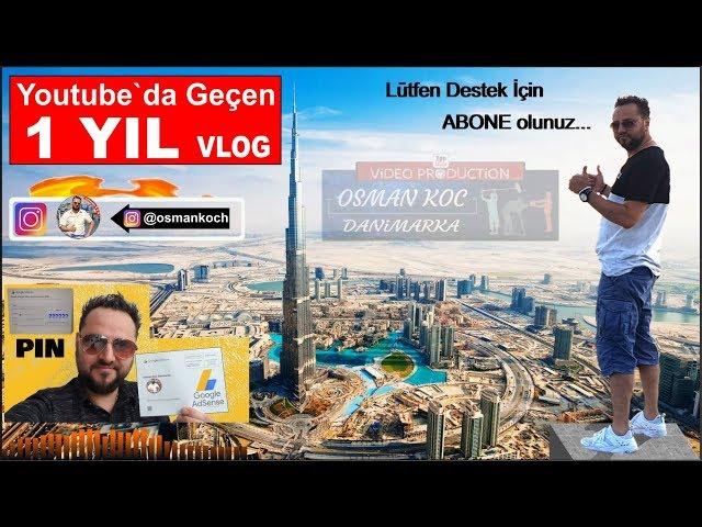 Osman Koc Danimarka | Youtube`da Geçen Son 1 Yıl Vlog