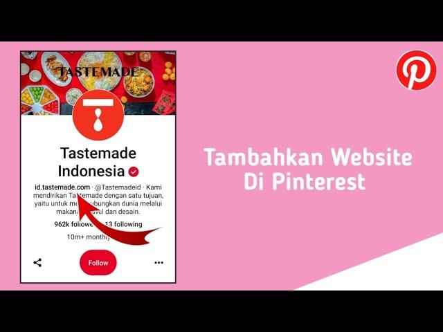 Cara Menambahkan Situs Web Di Pinterest