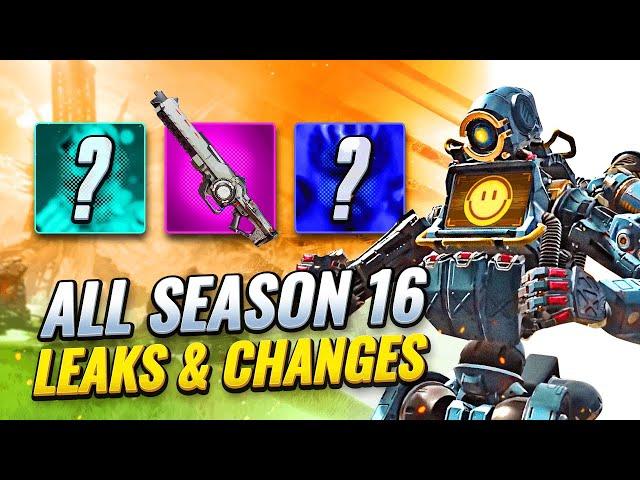 ALL SEASON 16 LEAKS & CHANGES SO FAR! (Apex Legends)