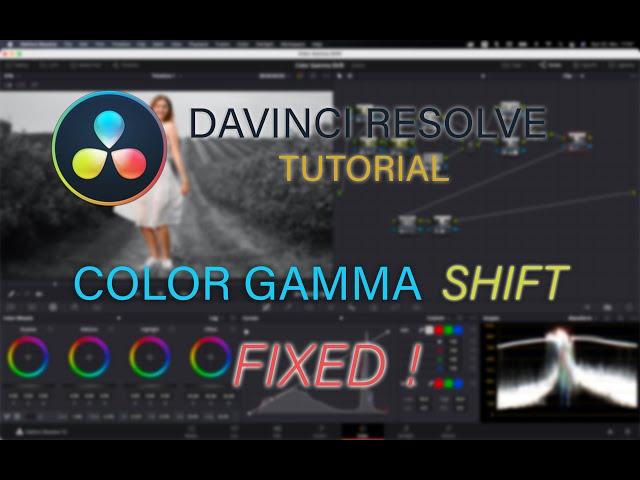 Color Gamma Shift Fixed! Davinci Resolve Tutorial | Export Problem Solved