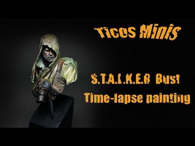 Ticos Minis : S.T.AL.K.E.R Bust time lapse