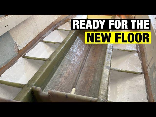 STRINGERS, BULKHEADS & THWARTSHIPS COMPLETE | Pacemaker 20ft | Full BOAT RESTORATION V2 - Part 15