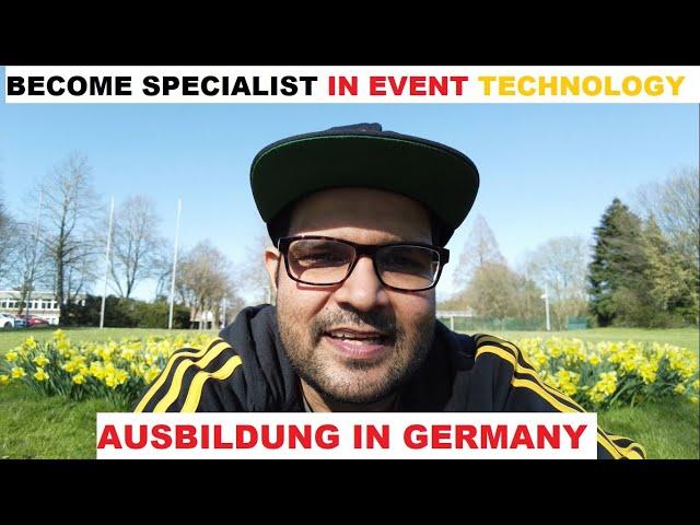 Ausbildung as Specialist in event Technology  | Event Management Career Opportunities (URDU VLOG)