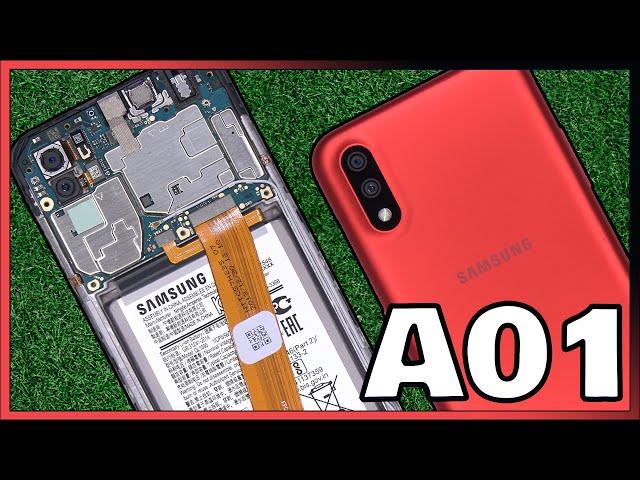 Samsung Galaxy A01 Teardown Disassembly Repair Video Review