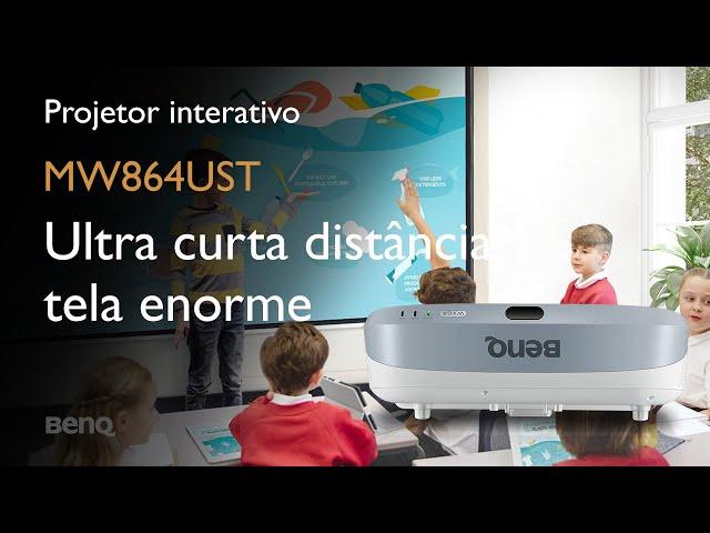 Projetores Interativos BenQ MW864UST e BenQ MW883UST, eleve o lúdico nas salas de aula