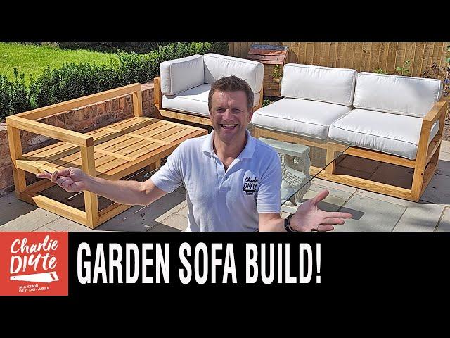 DIY Outdoor Garden Sofa Build - a Step by Step Guide