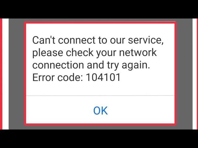 Zoom Meeting || How To Fix Can't Connect to your Service Error Code 104101 Internet Problem