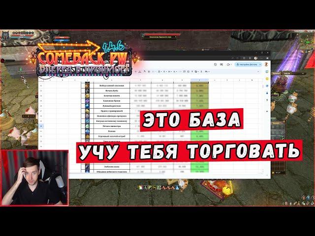 ЧЕМ ТОРГОВАТЬ В КОМКЕ? АНАЛИЗ ТОВАРОВ И ЦЕН!COMEBACK 1.4.6