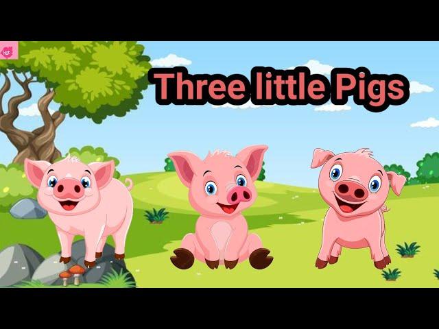 Three little Pigs story | class 1 english | Marigold unit 1 | ncert / cbse | kids storyteller