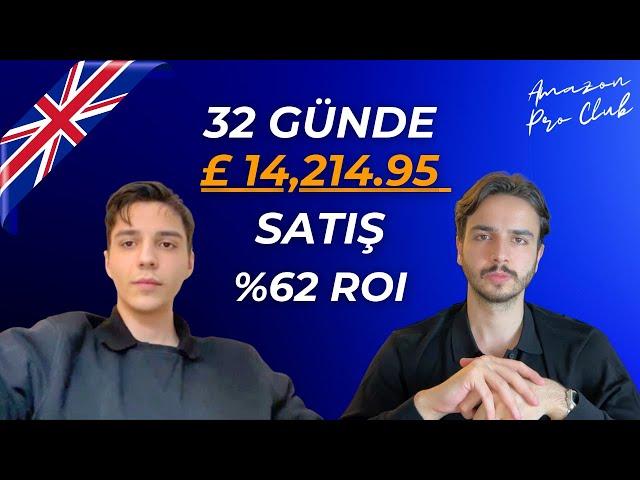 Amazon UK'de Kardeşime 1 Ayda YARIM MİLYON CİRO Yaptırdım! | Amazon Arbitraj