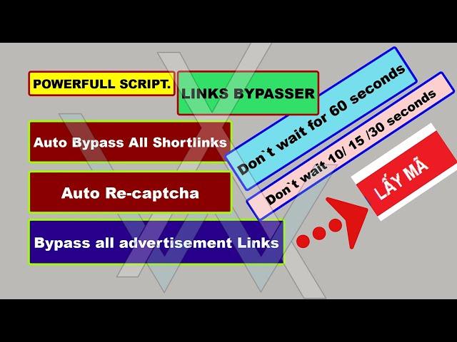 How to Bypass all Shortlinks with Re Captcha | Shortlinks Script | ByPass Short URL