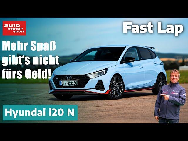 Hyundai i20 N: Mehr Spaß gibt's nicht fürs Geld! - Fast Lap | auto motor und sport