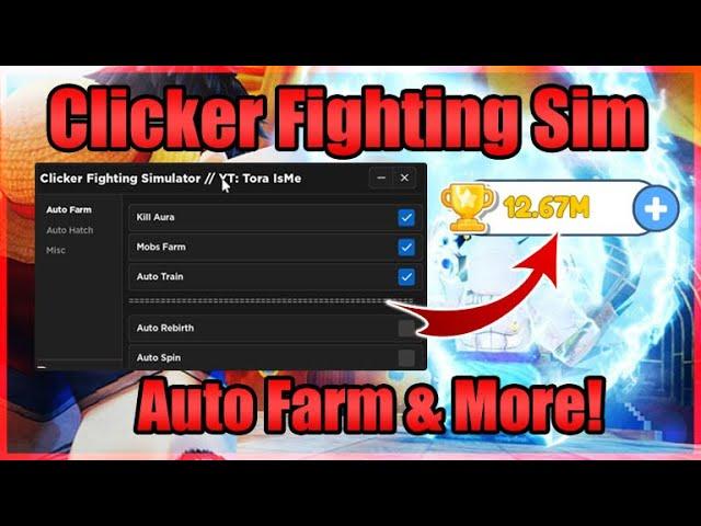 Clicker Fighting Simulator Script • Kill Aura • Auto Farm And More [Roblox]