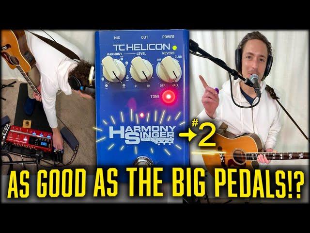 TC Helicon - HARMONY SINGER 2 (Impressive Little Vocal Pedal)