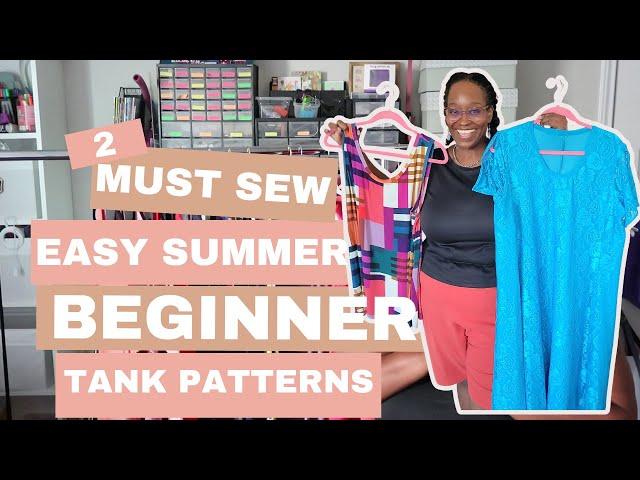 [793]2 MUST SEW Summer Tank Patterns||Beginner Friendly #plussize #sizeinclusivefashion