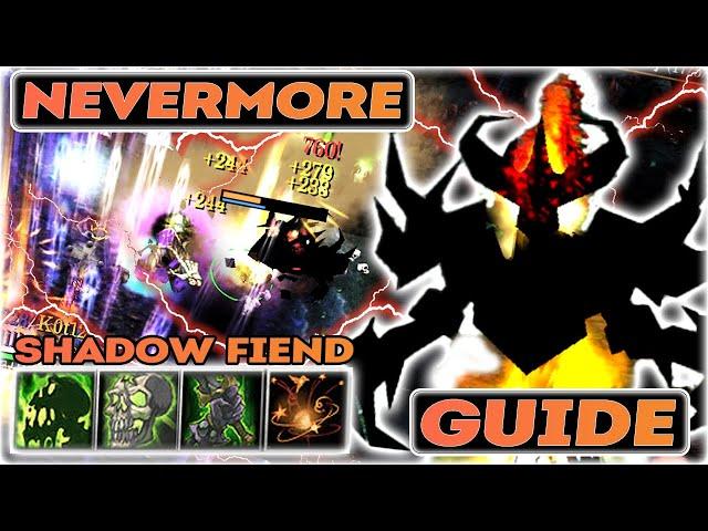 Guide на Shadow Fiend - Как ваншотить героев? Теория , Лайнинг , Лейт! #1