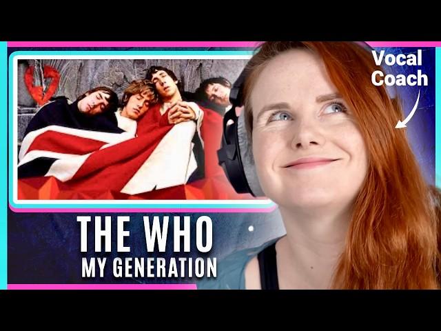 Vocal Coach reacts to and analyses The Who - My Generation