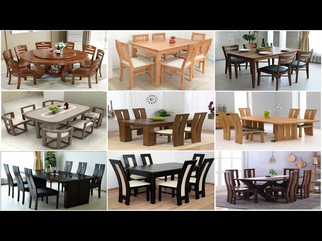 Dining Table: 100 Latest Wooden dining table & chair design | Modern Dining Table Set - 2025