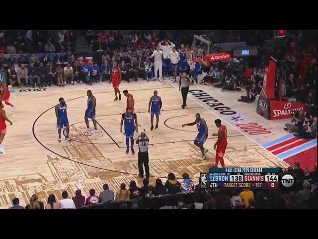 Team Lebron vs Team Giannis | NBA All Star Game 2020 | 4th Quarter Game highlights.