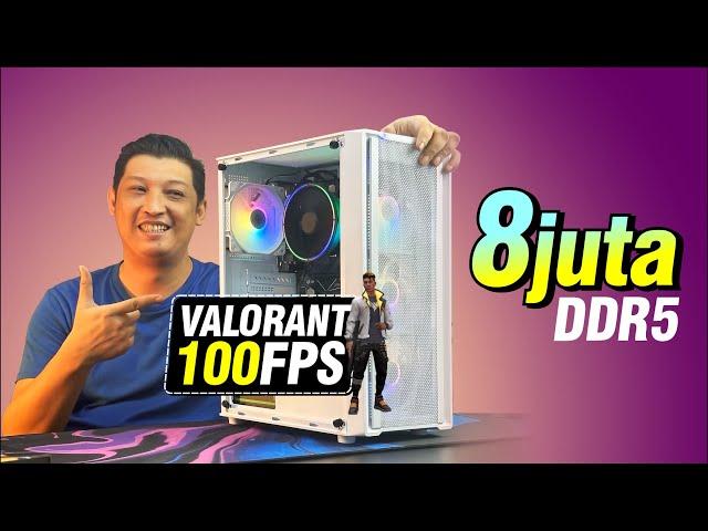 @534 RAKIT PC GAMING masa depan DDR5 bisa 5thn tanpa UPGRADE | AMD Ryzen 7600x