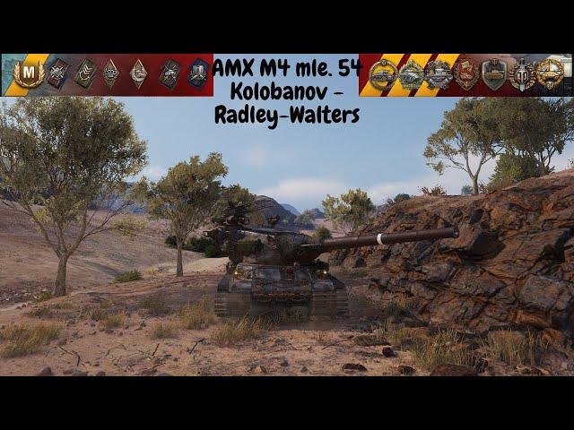 AMX M4 mle. 54 Kolobanov - Radley-Walters' Medals l World of Tanks