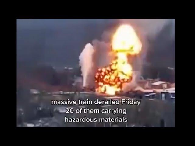 The Ohio railcar explosion, as bad as chernobyl?