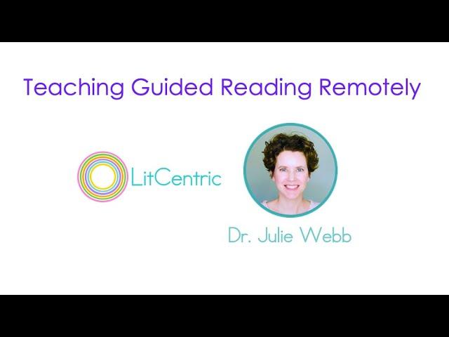 TEACHING GUIDED READING ONLINE (when you can't virtually see your kids face-to-face)