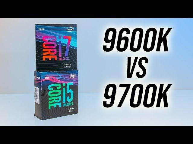 Intel i5-9600K vs i7-9700K Comparison - 6 or 8 CPU Cores?