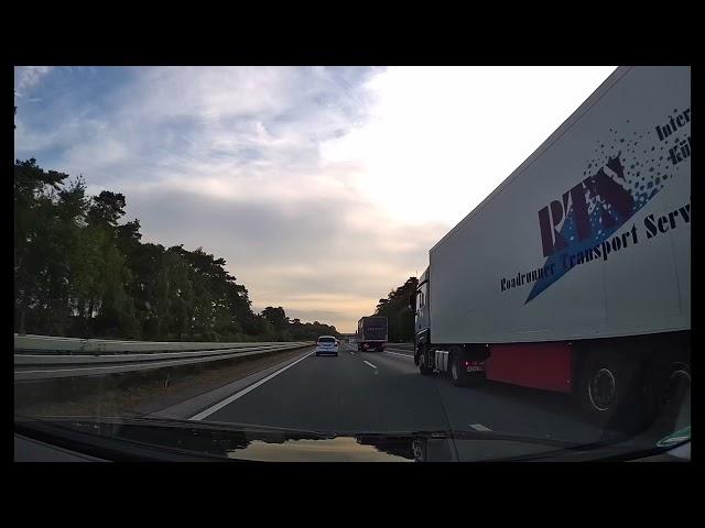 Autobahn Impressionen: A31 (E22, Bundesautobahn) v. Bottrop (NRW) nach Emden (Friesland) Sommer ASMR