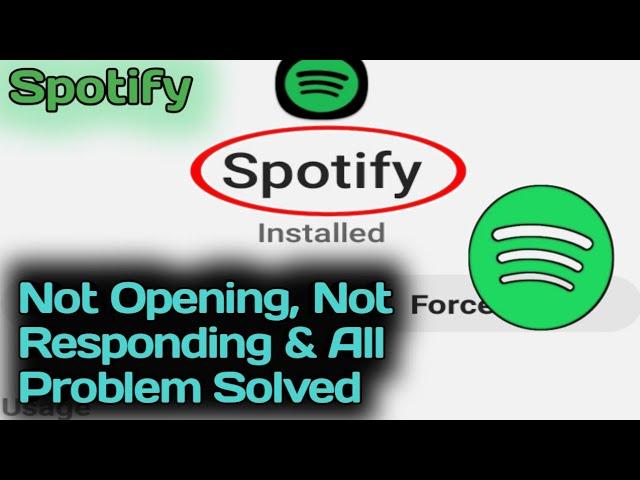 Fix Spotify Not Opening, Not Responding & All Problem Solved 2023