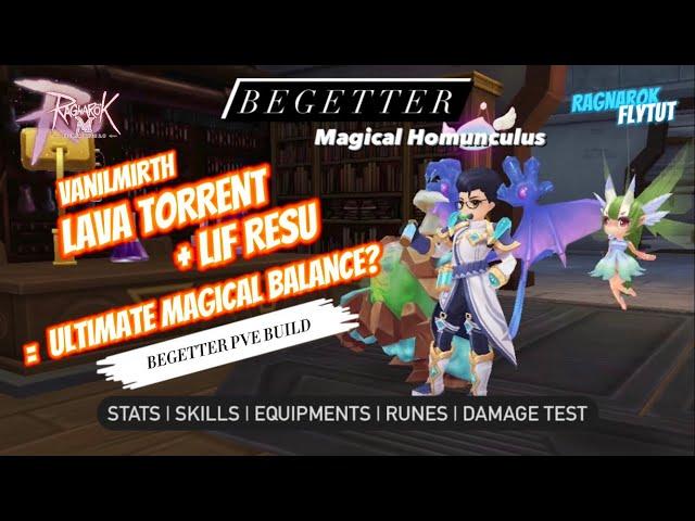 Ragnarok Mobile | Begetter - Magic Homunculus (PVE Build + Dmg Tests) #ROM #RagnarokMEternalLove