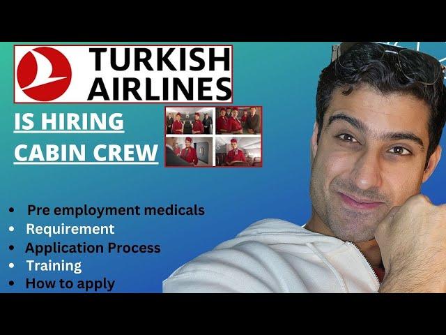 Turkish Airlines hiring Cabin Crew / How to Apply / Freshers and 12th pass can Apply
