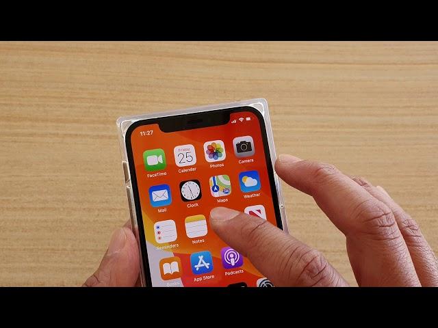 iPhone 11 Pro: How to Turn One Handed Keyboard On / Off