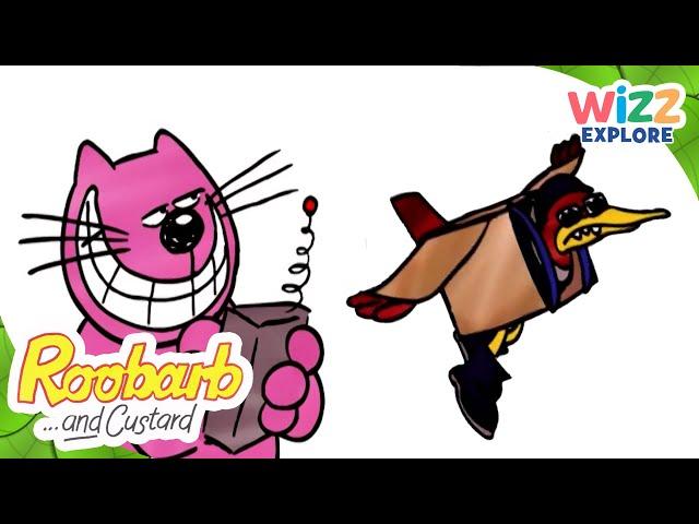 Roobarb and Custard | Grounded Custard   | @WizzExplore