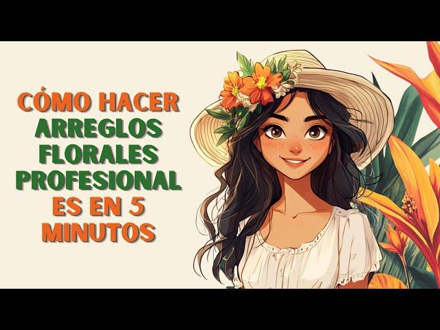 Cómo Hacer Arreglos Florales Profesionales en 5 Minutos