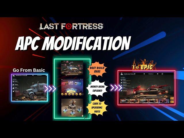 APC Modification | Last Fortress Underground Tutorial including Guide to Infinity arena