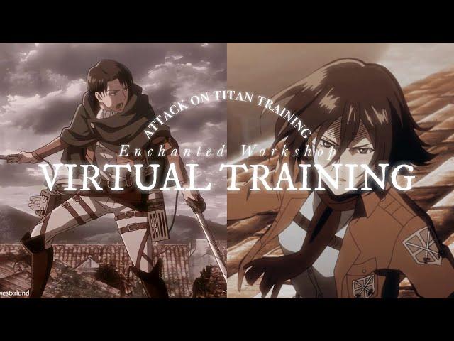 .°VIRTUAL TRAINING ˚// physical/ athletic ability enhancer + ideal body (AOT-inspired subliminal)