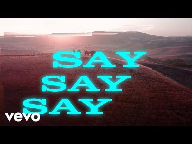 Kygo - Say Say Say (Lyric Video) ft. Paul McCartney, Michael Jackson