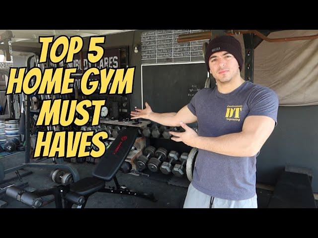 TOP 5 HOME GYM EQUIPMENT YOU NEED TO START BUILDING YOUR HOME GYM ON A BUDGET